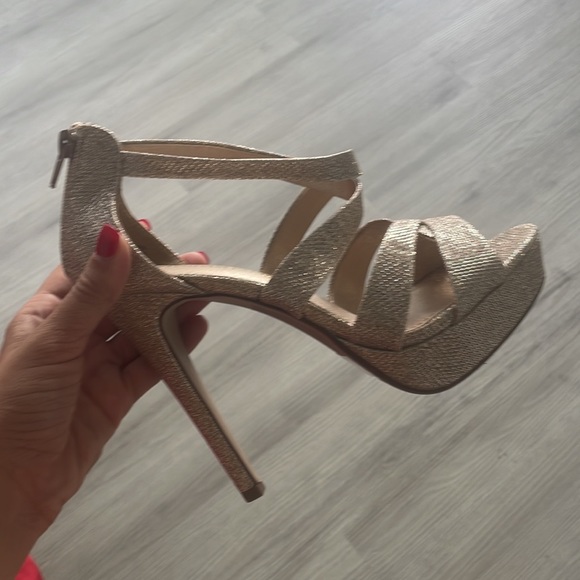 Dream Pairs heels gold sparkly 7 - Picture 4 of 7